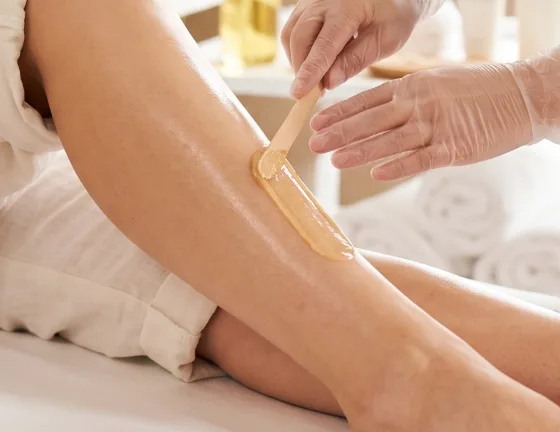 Leg waxing for women at the Rochedale South studio